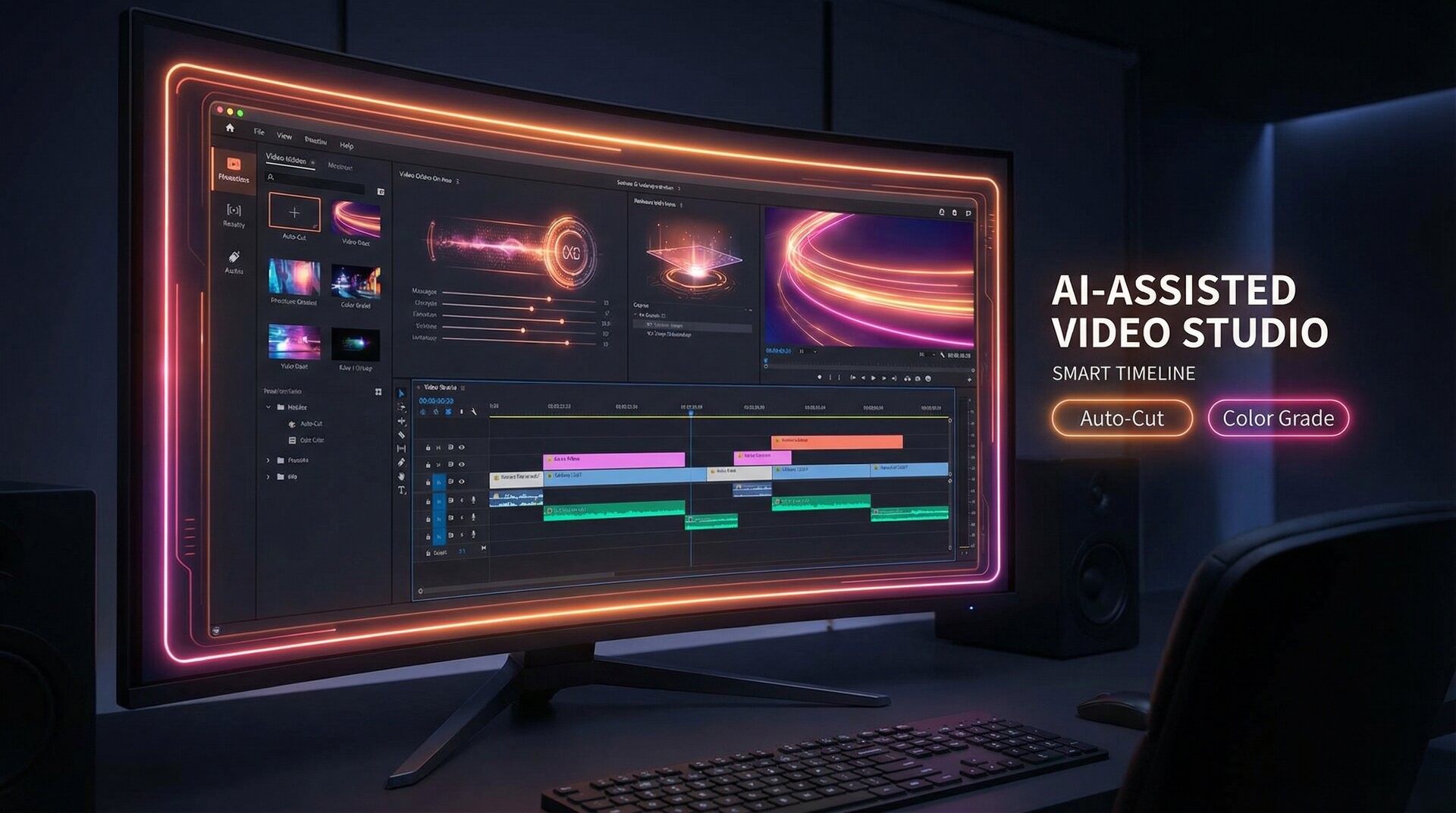 国产自拍 AI视频创作工具